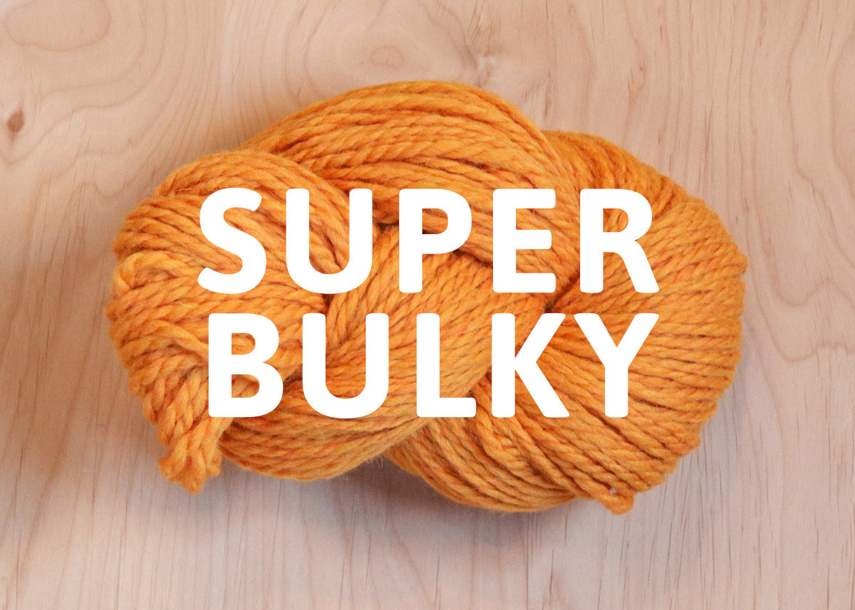 Super Bulky Weight Yarn – Cast Away Yarn Shop