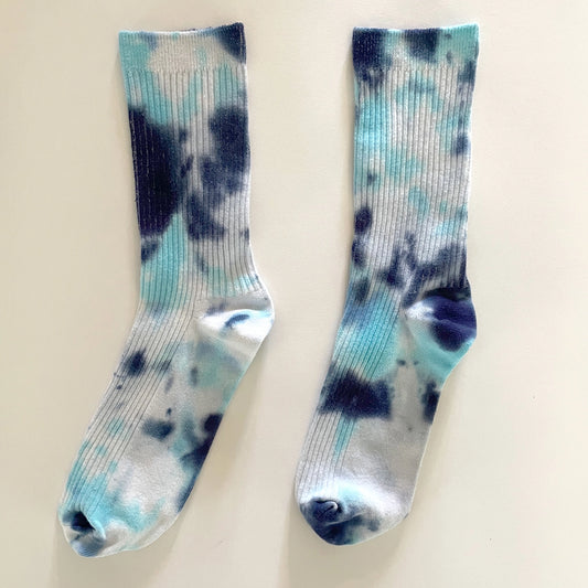Merle Works - Surf Tie-Dye Dressy Socks