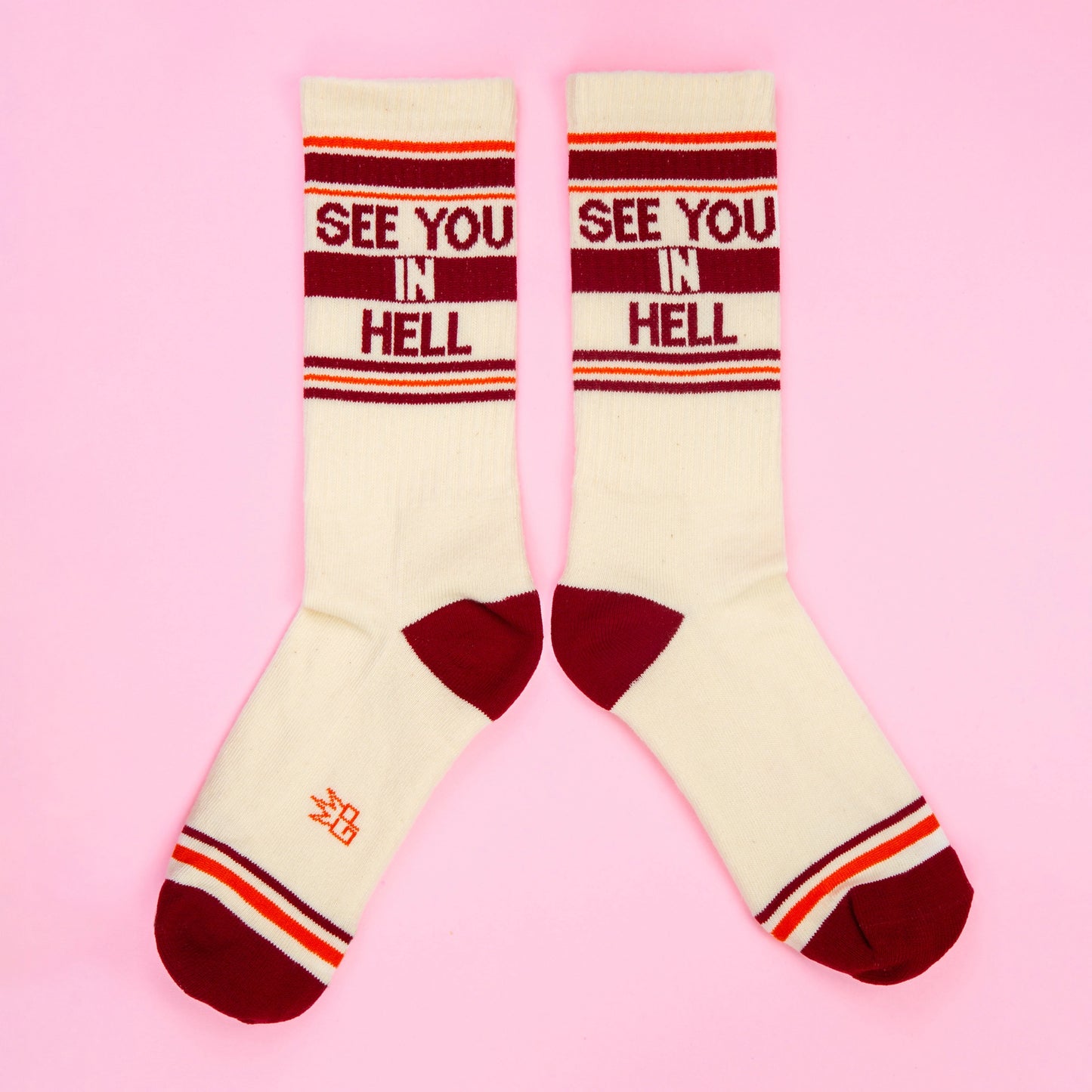 Gumball Poodle - See You in Hell Gym Crew Socks