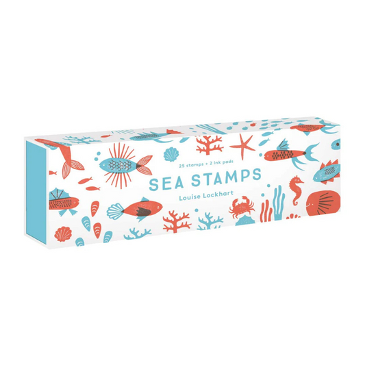 Sea Stamps: 25 Stamps + 2 Ink Pads
