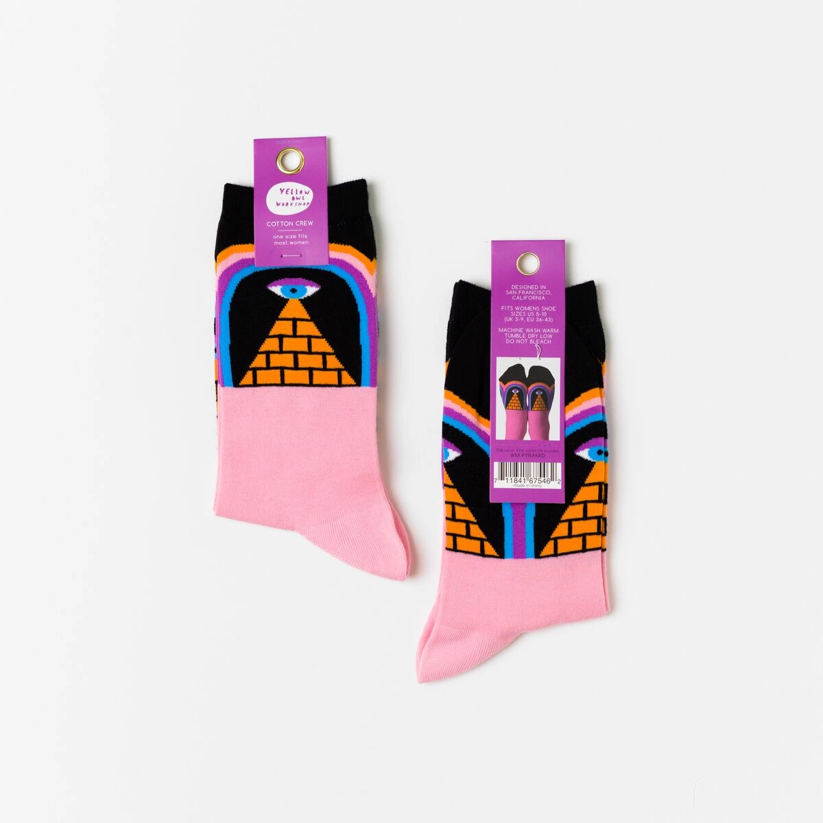 Yellow Owl Workshop - Women's - Pyramid Crew Socks