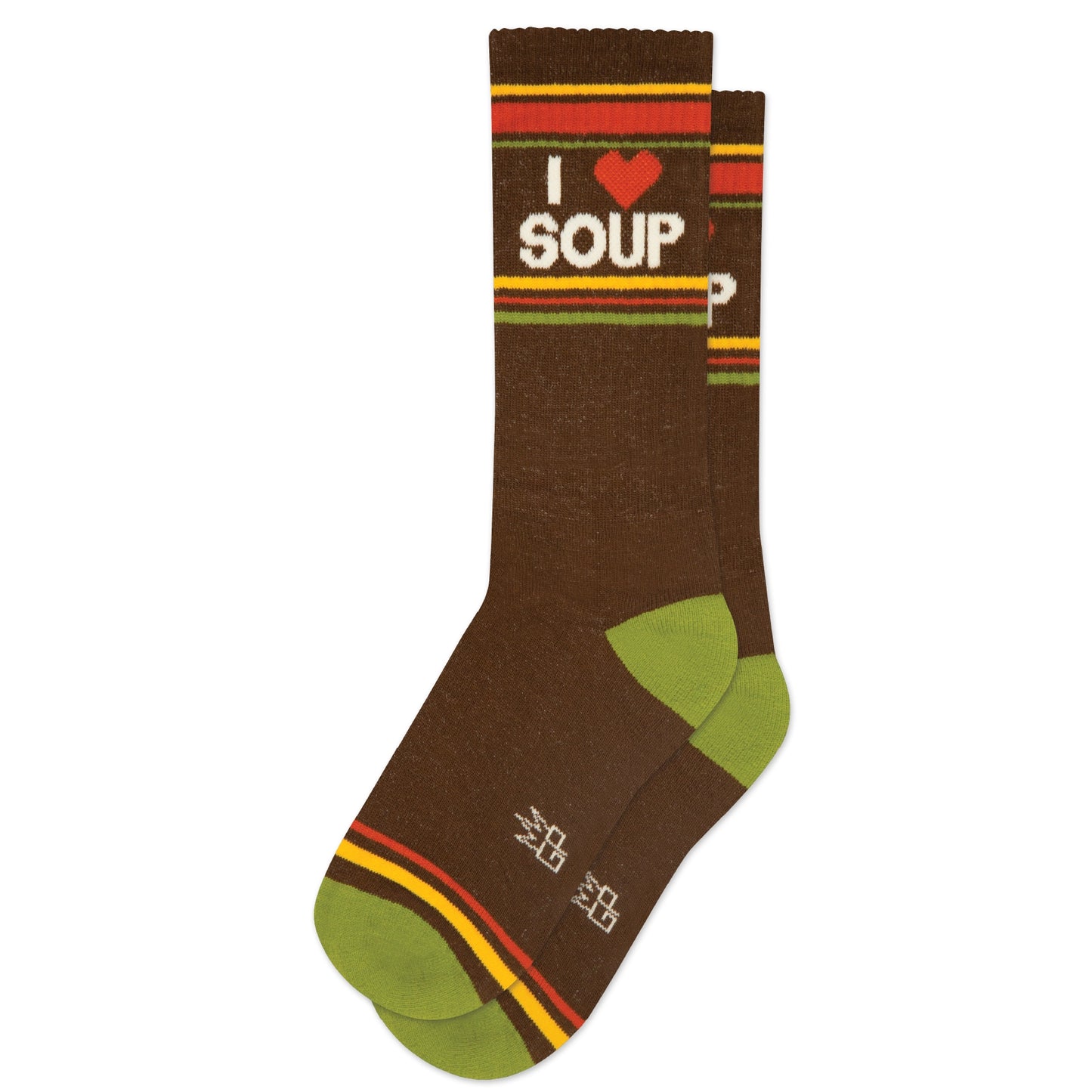 Gumball Poodle - I ❤️ Soup Gym Crew Socks