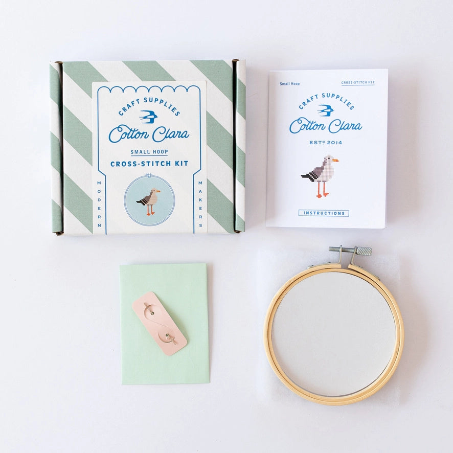 Cotton Clara Beginner Duck Cross Stitch Kit