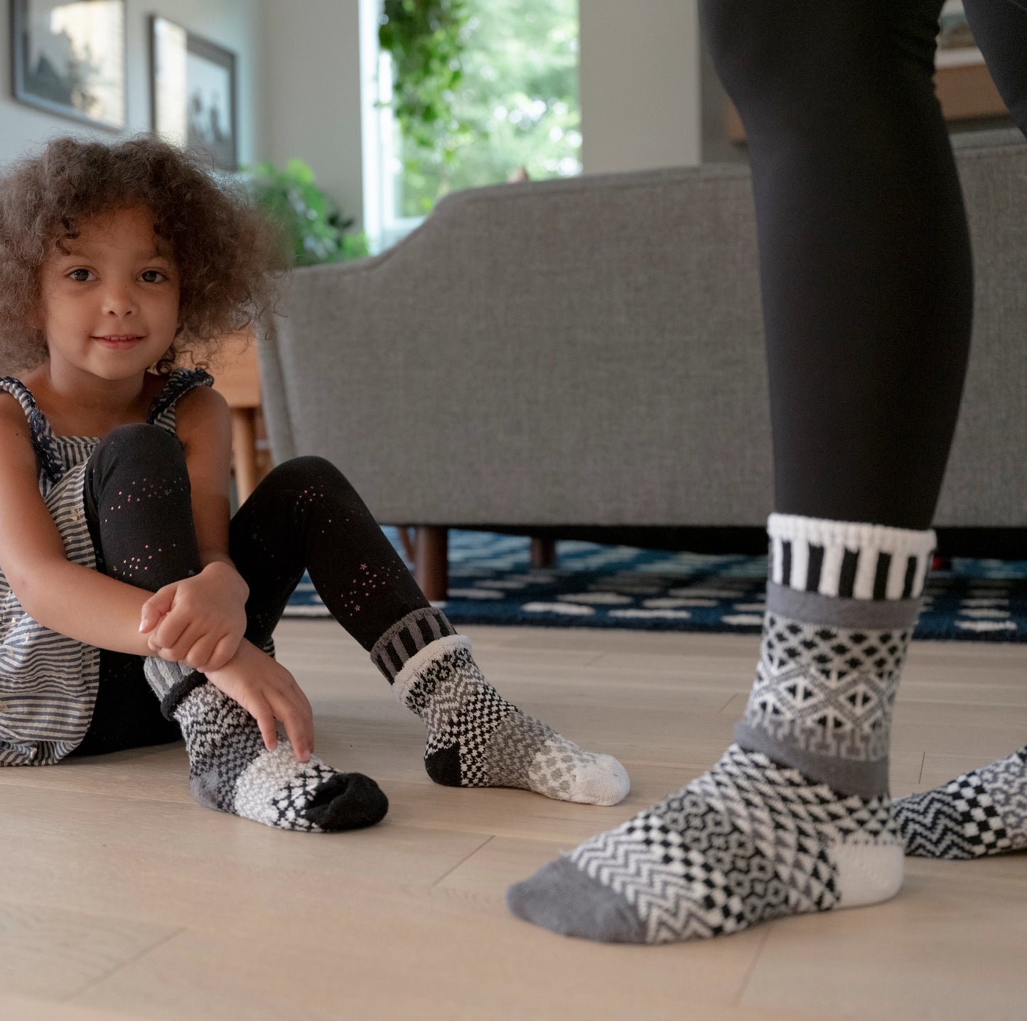 Solmate - Moonlight Kids Socks - Small (Age 2-5 / Shoe 5 Toddler - 11 Kids)