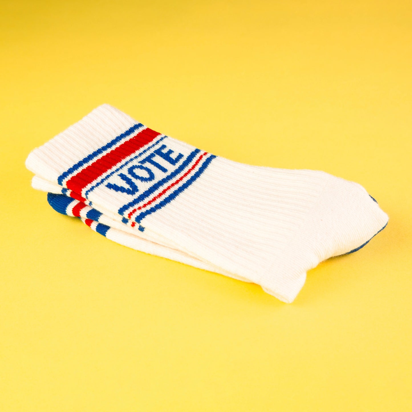 Gumball Poodle - Vote - Natural Gym Crew Socks