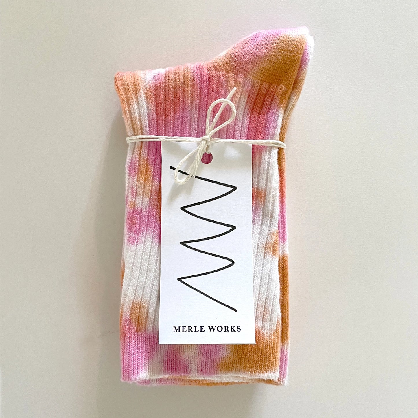 Merle Works - Dusty Tie-Dye Dressy Socks