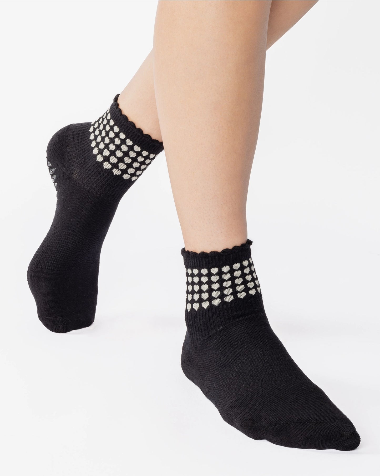 Pointe Studio - Women's Sweetheart Ankle Grip Sock