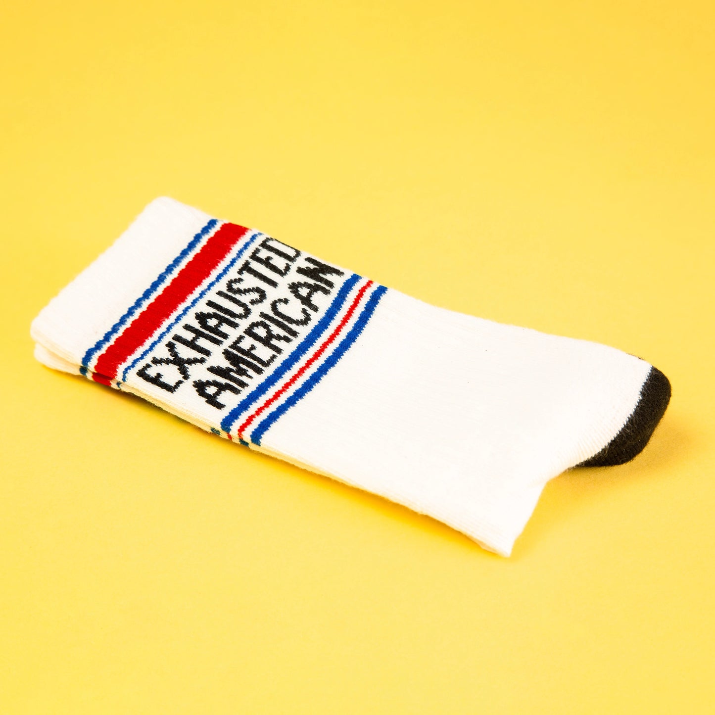 Gumball Poodle - Exhausted American Gym Crew Socks