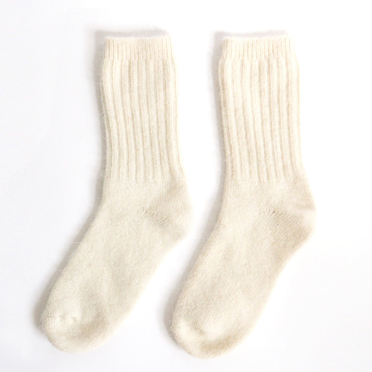 ELMNTL Super Soft Wool Socks - Cream