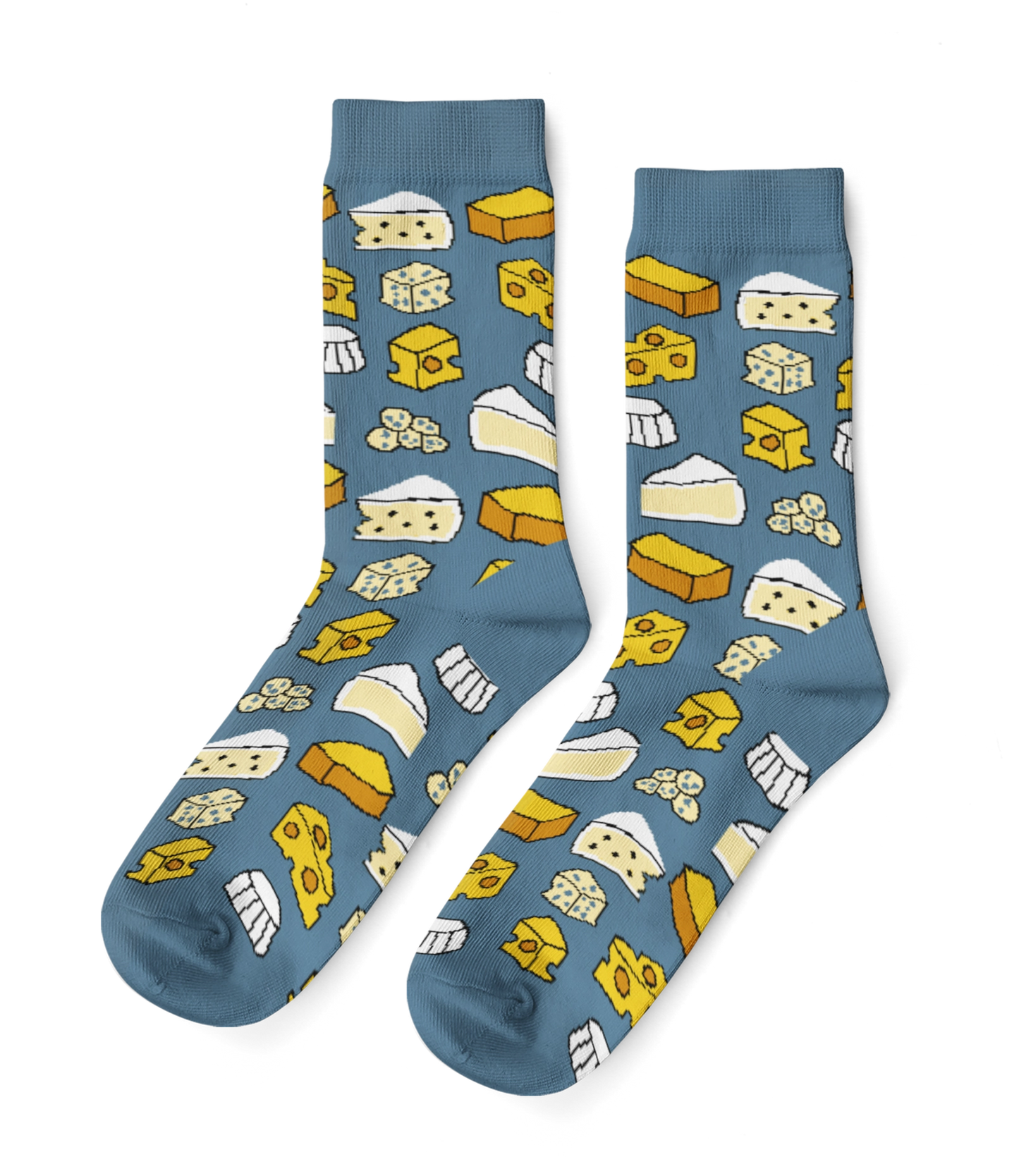 Yellow Owl Workshop - Cheese - Small Crew Socks