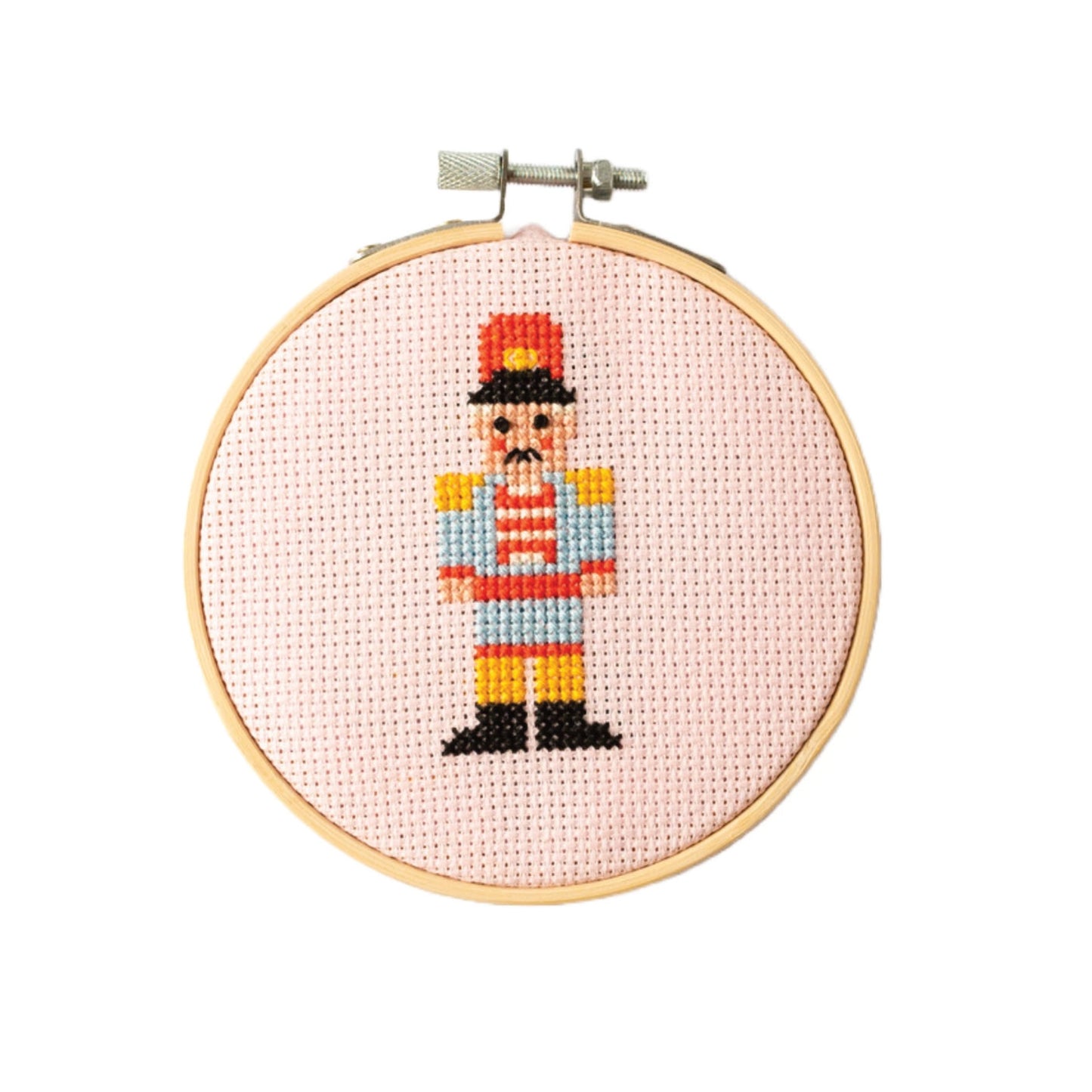 Cotton Clara Beginner Christmas Nutcracker Cross Stitch Kit
