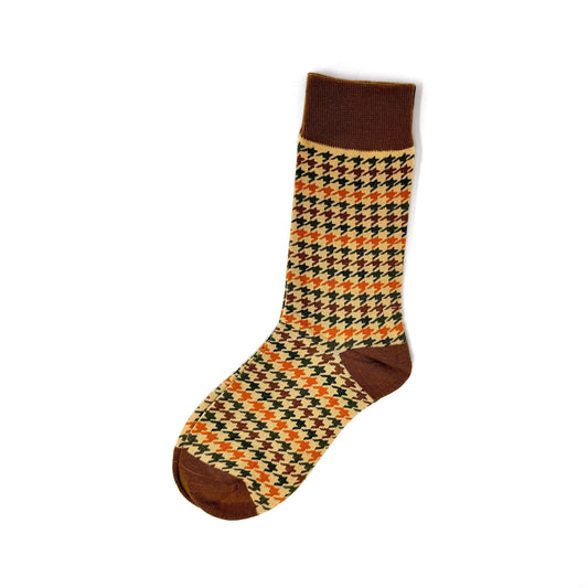 Rainbow Unicorn Birthday Surprise - Houndstooth Matilda Patterned Socks