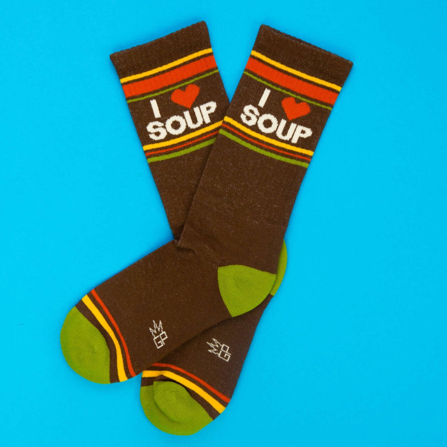 Gumball Poodle - I ❤️ Soup Gym Crew Socks