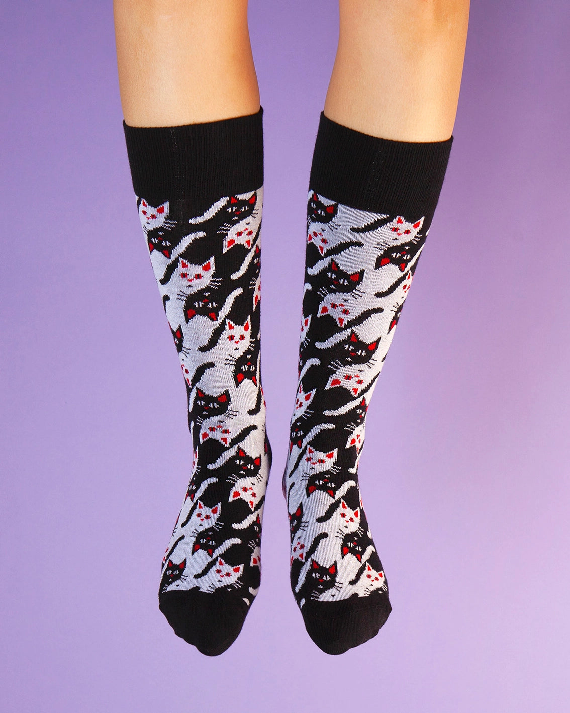 Freaker - Cat Power | Women's USA Made Socks