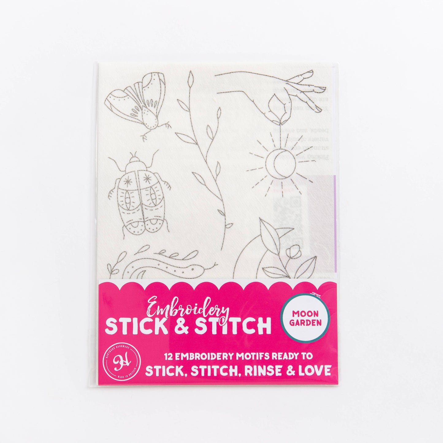 Moon Garden - Stick & Stitch Embroidery Pack