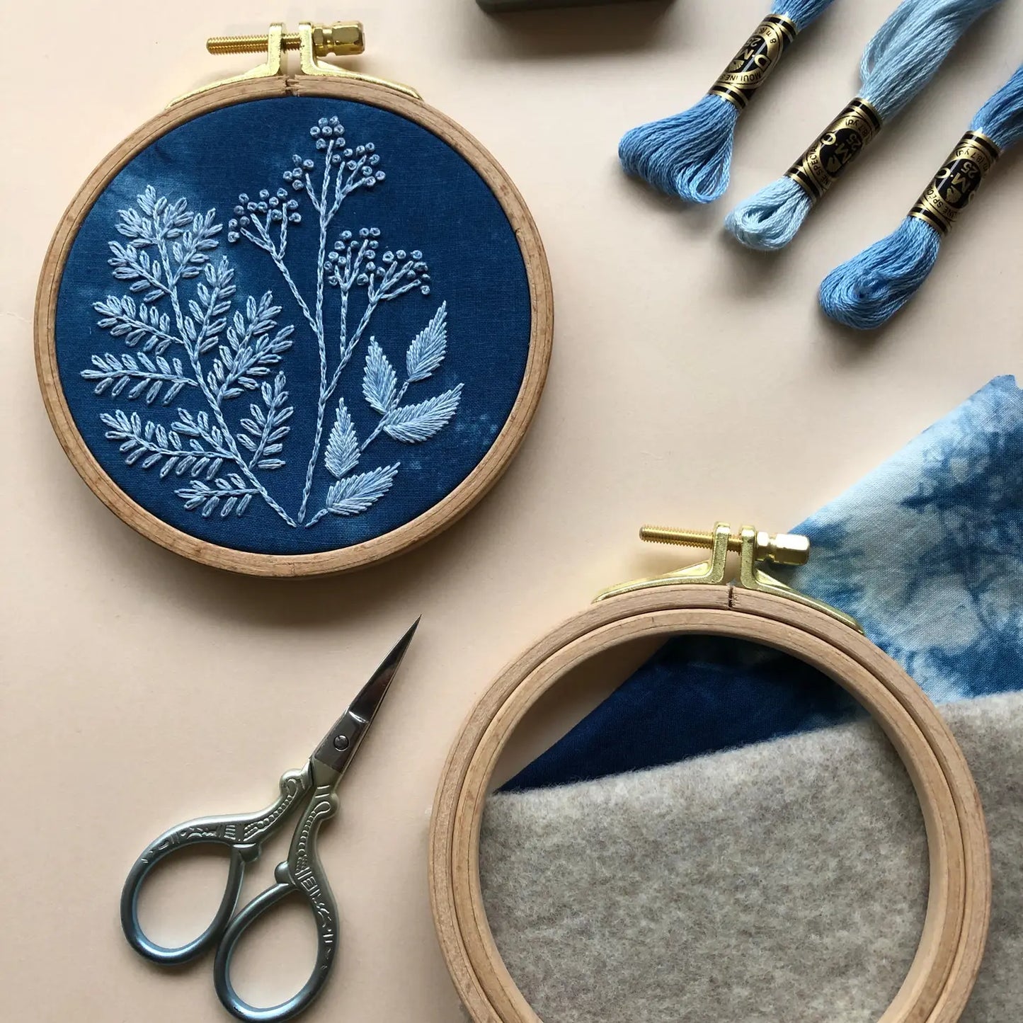 M Creative J Embroidery Kits