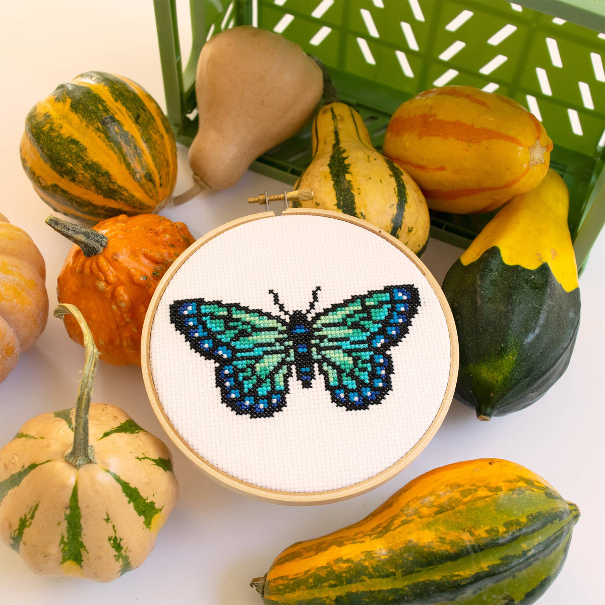 Stranded Stitch Butterfly Cross Stitch Kit
