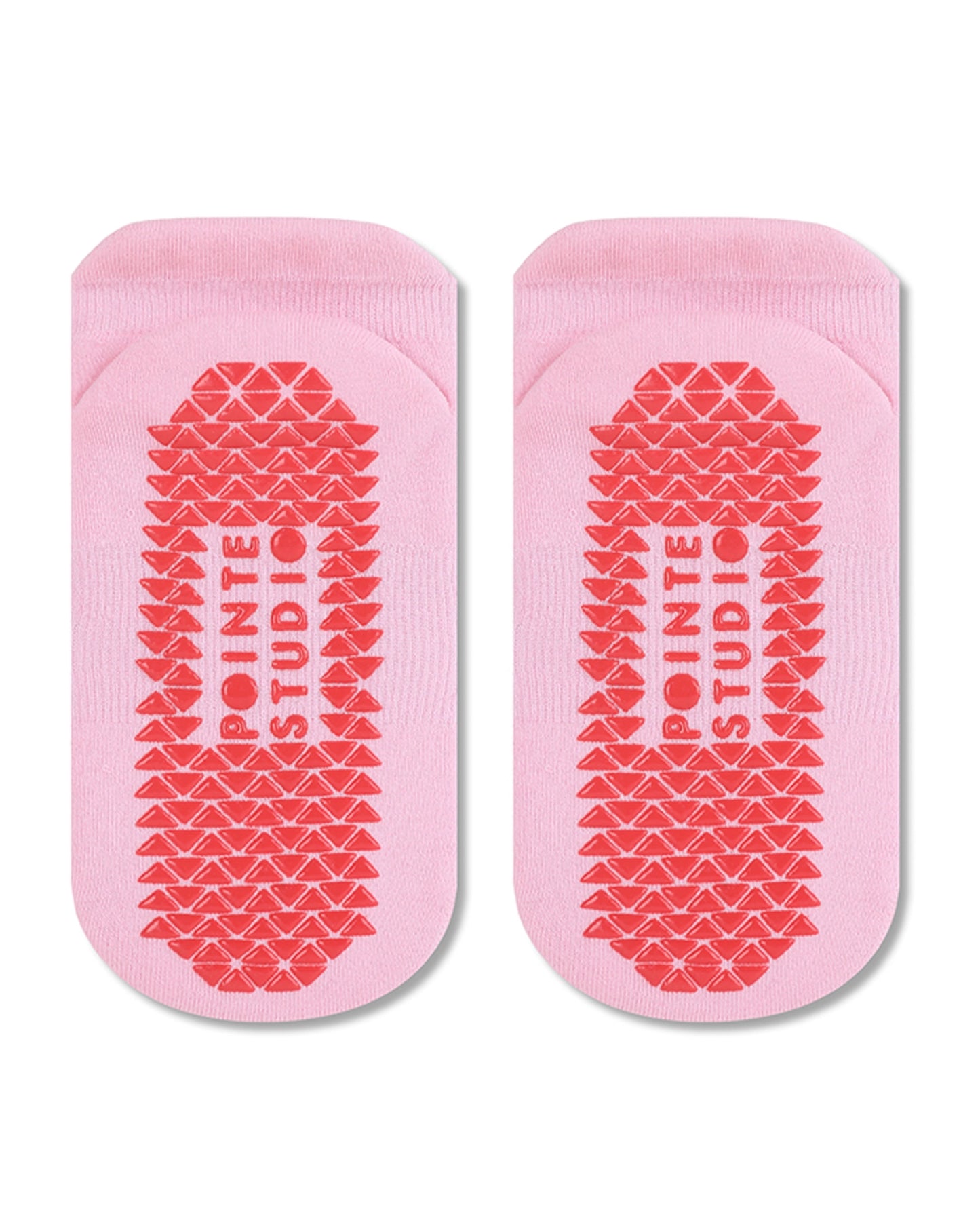 Pointe Studio - Women's Betsy Full Foot Grip Sock Pink