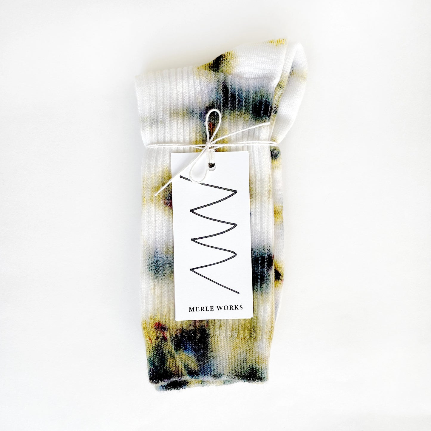 Merle Works - Harvest Tie-dyed Dressy Socks