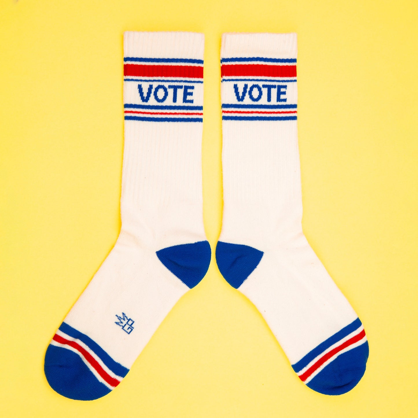 Gumball Poodle - Vote - Natural Gym Crew Socks