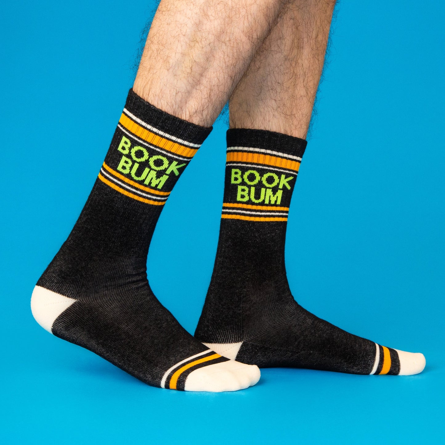 Gumball Poodle - Book Bum Gym Crew Socks