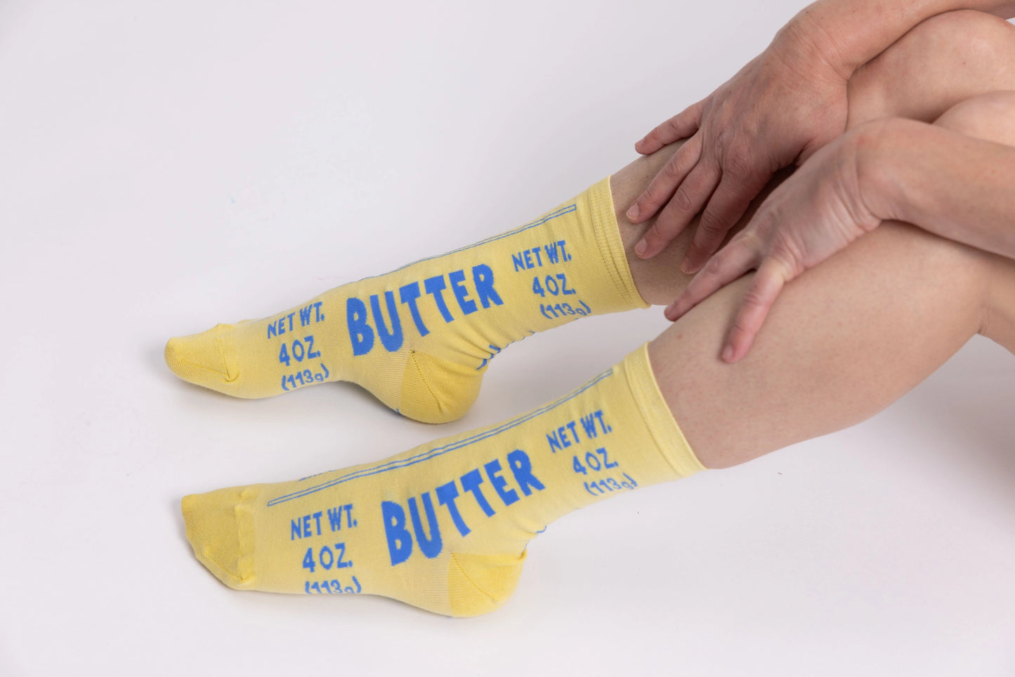 Yellow Owl Workshop - Butter - Small Crew Socks