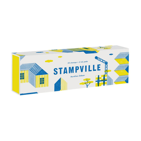 Stampville: 25 Stamps + 2 Ink Pads