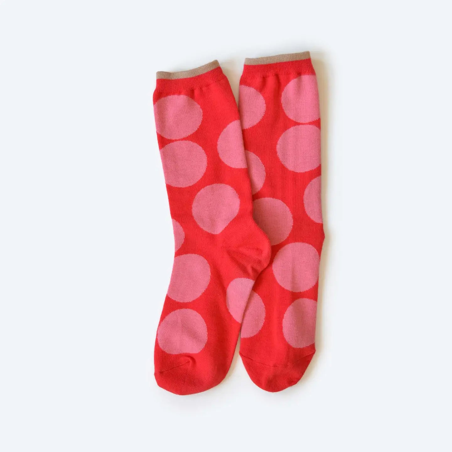 Hooray Sock Co. - Big Dot Red Sock Small (Women's 4 - 10)