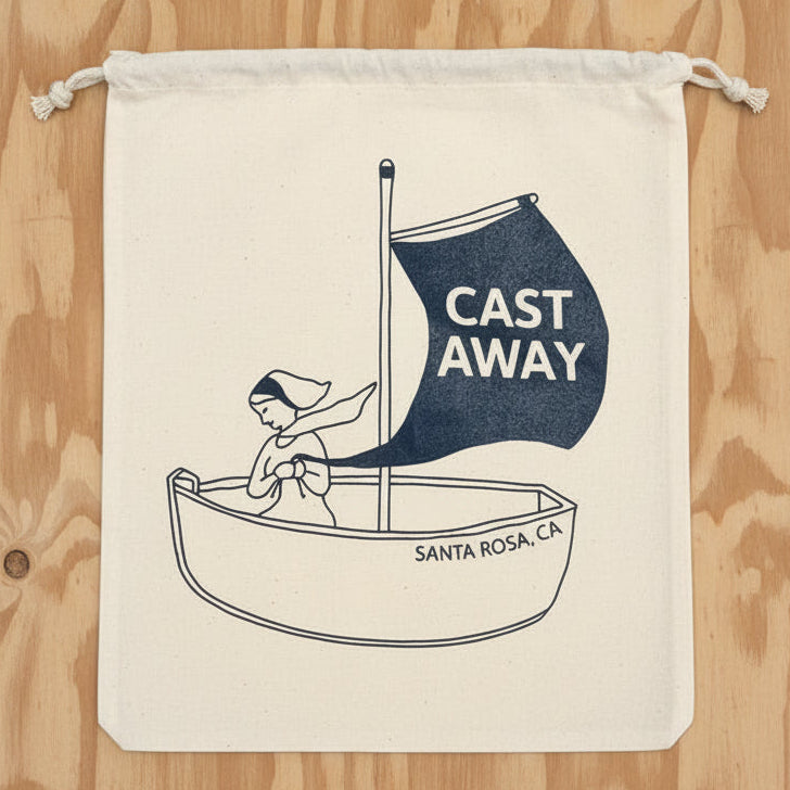 Cast Away Logo Project Bag