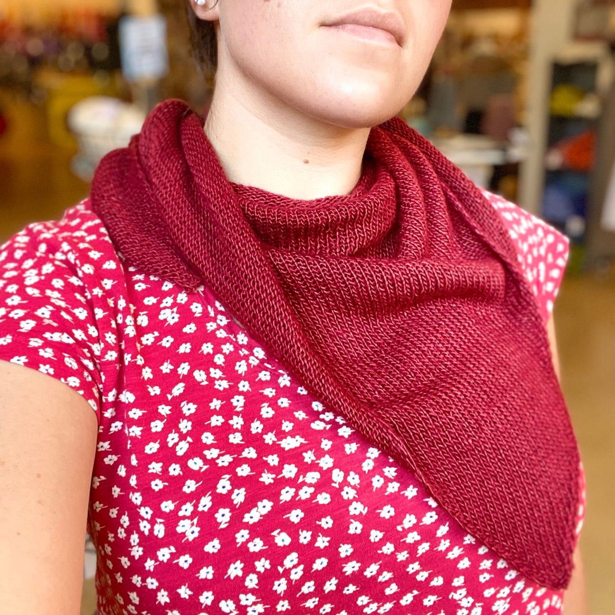 Easiest Triangle - Stockinette