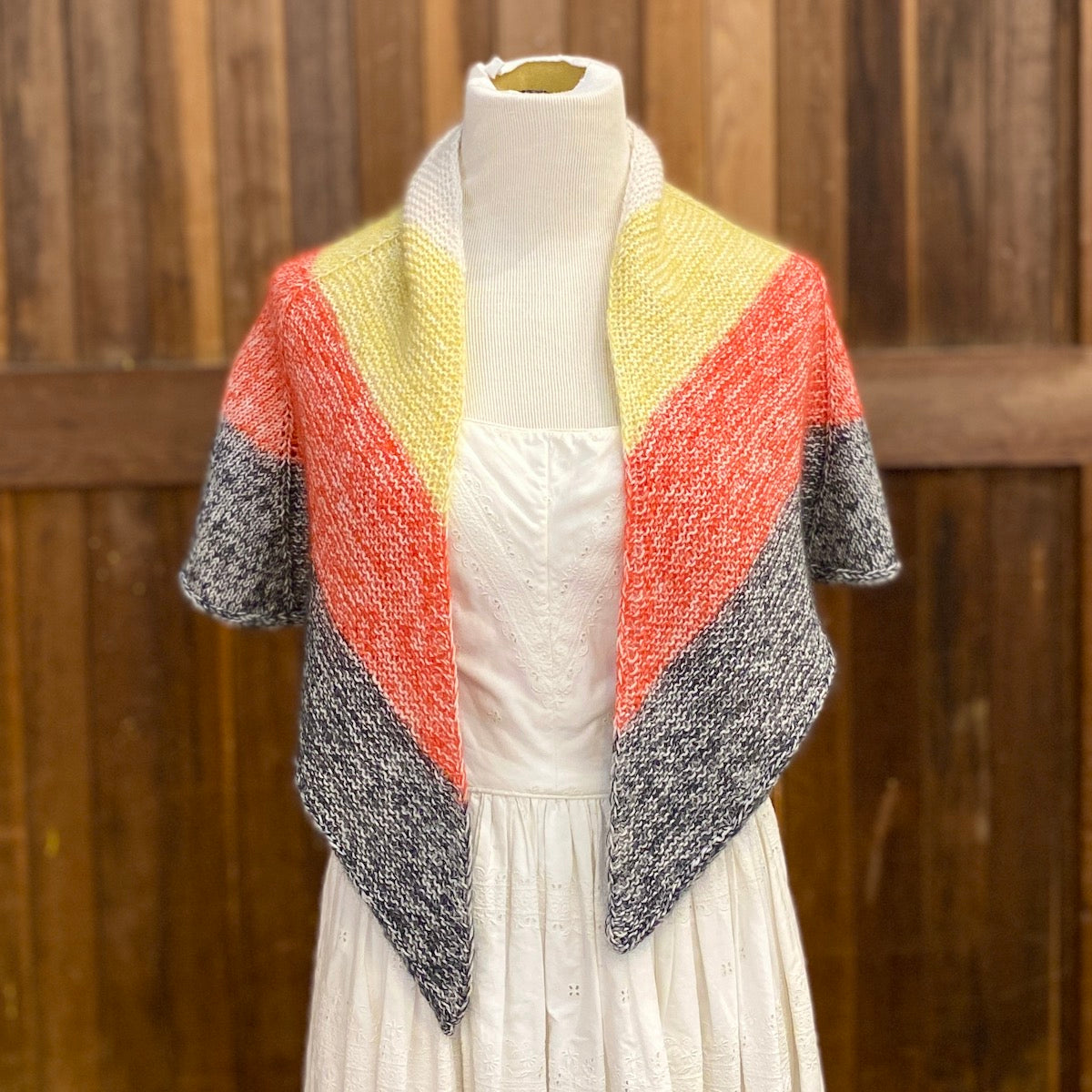 Half Sunny Shawl Pattern