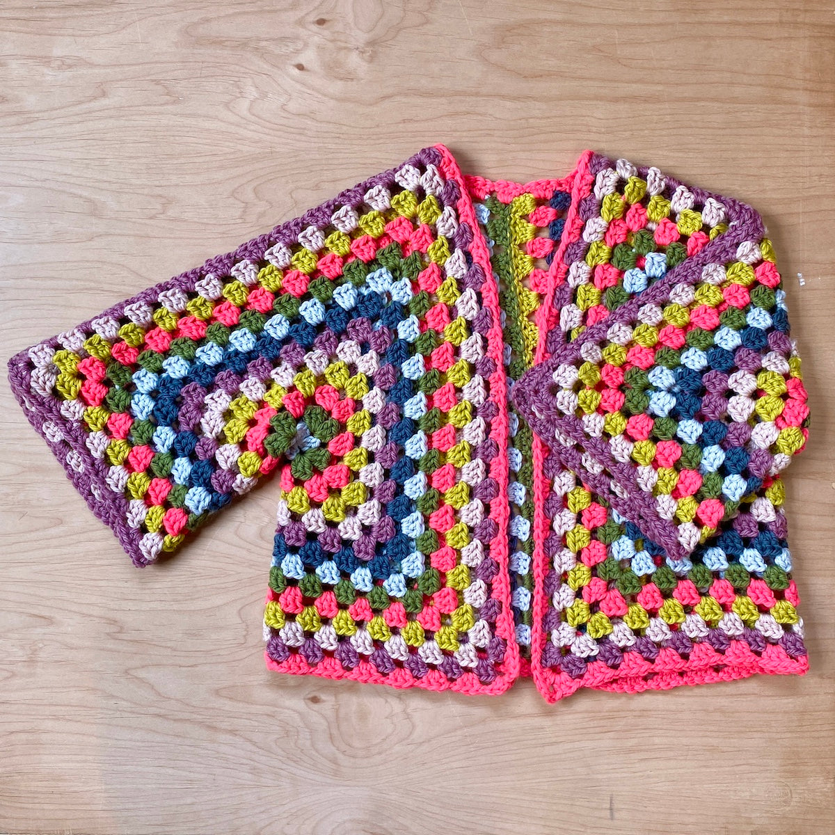 Hexagon Cardigan Pattern