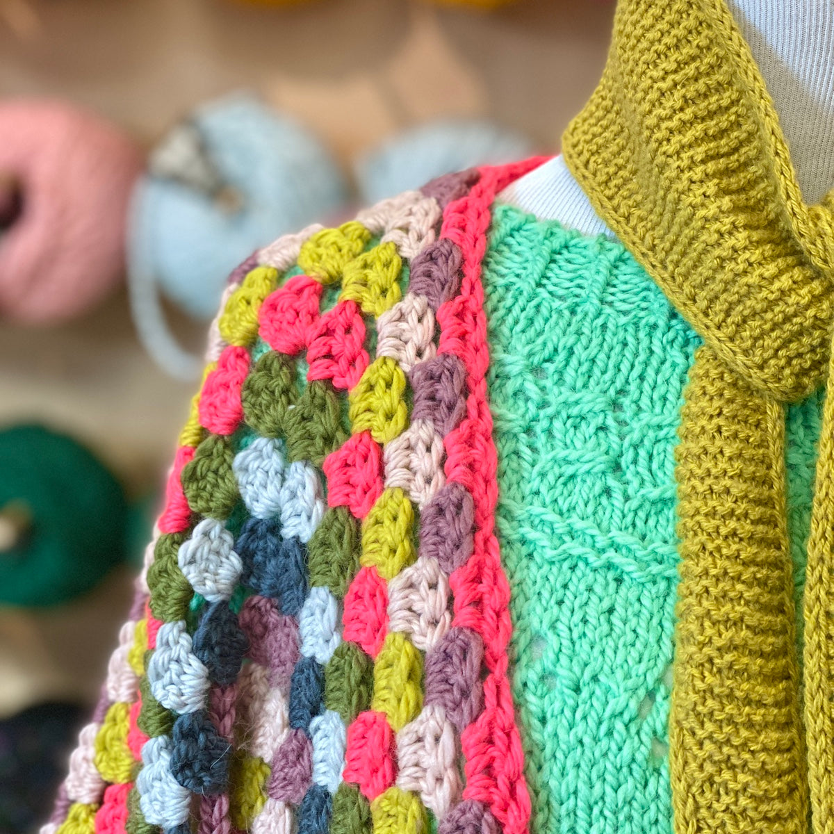Hexagon Cardigan Pattern