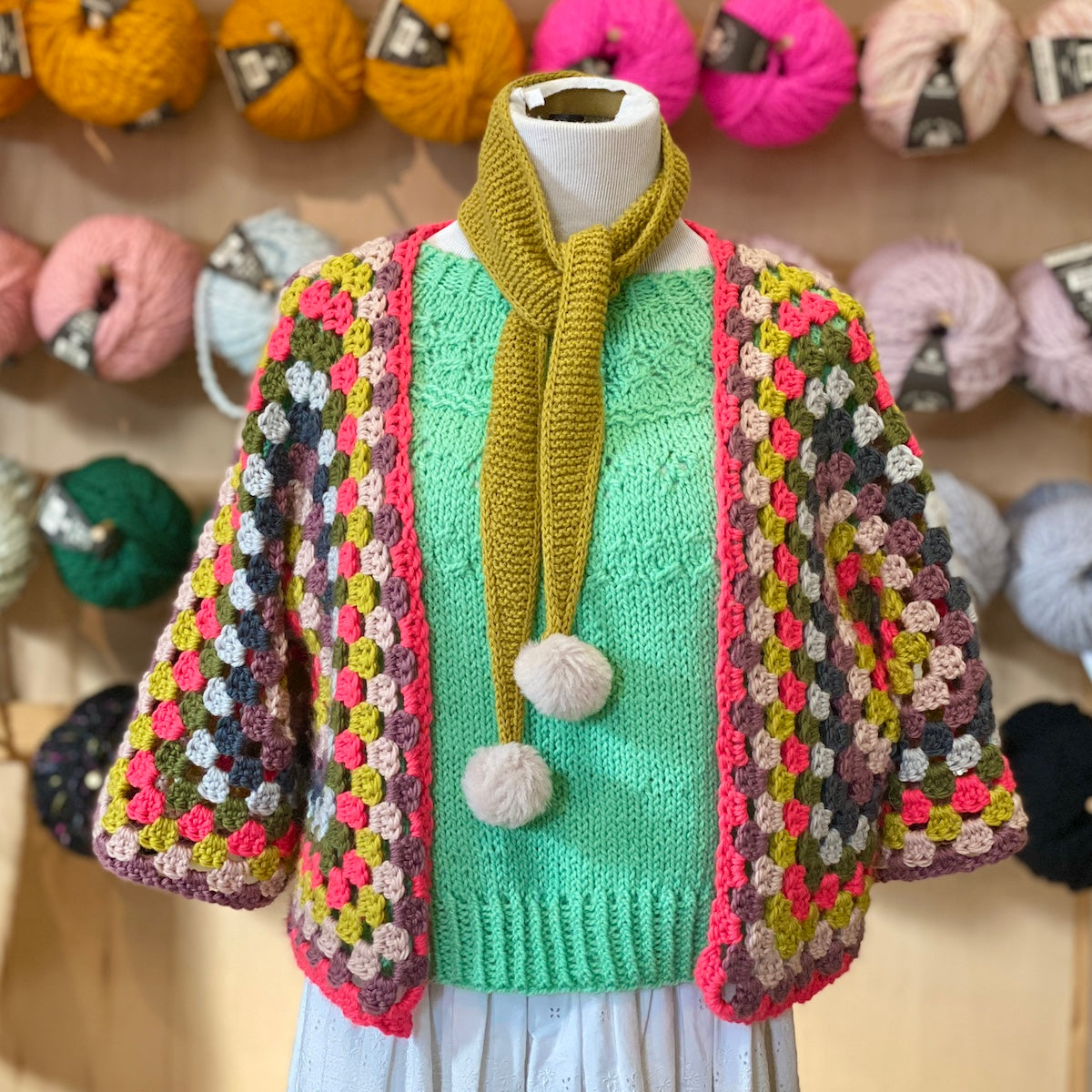 Hexagon Cardigan Pattern