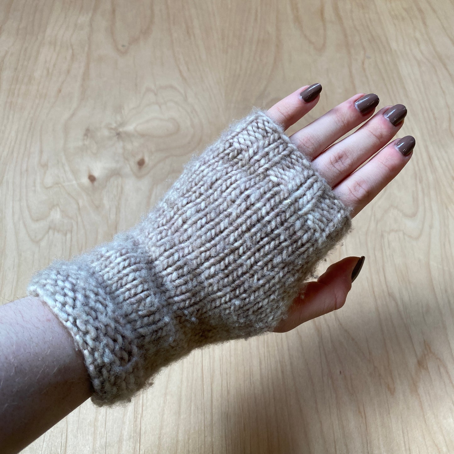 Easy Flat Gloves Pattern