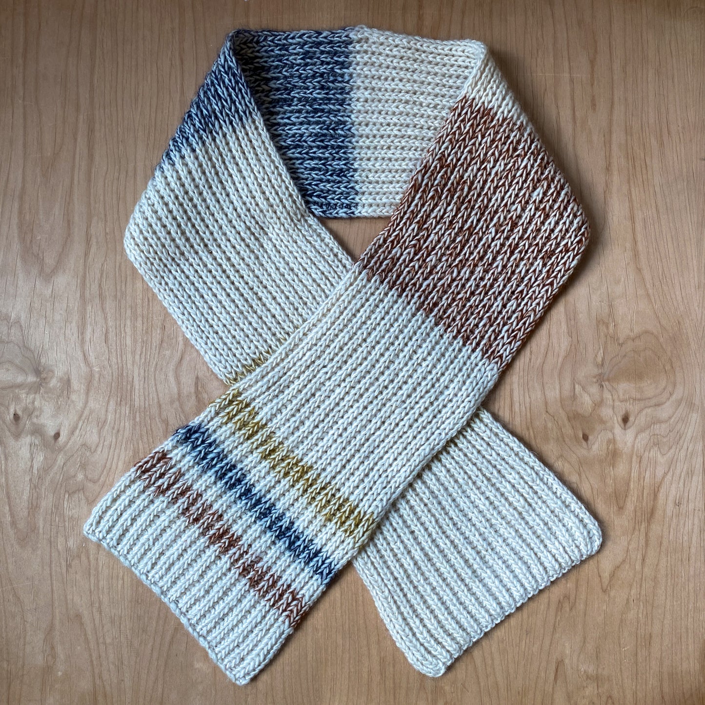 Fisherman Rib Scarf Pattern