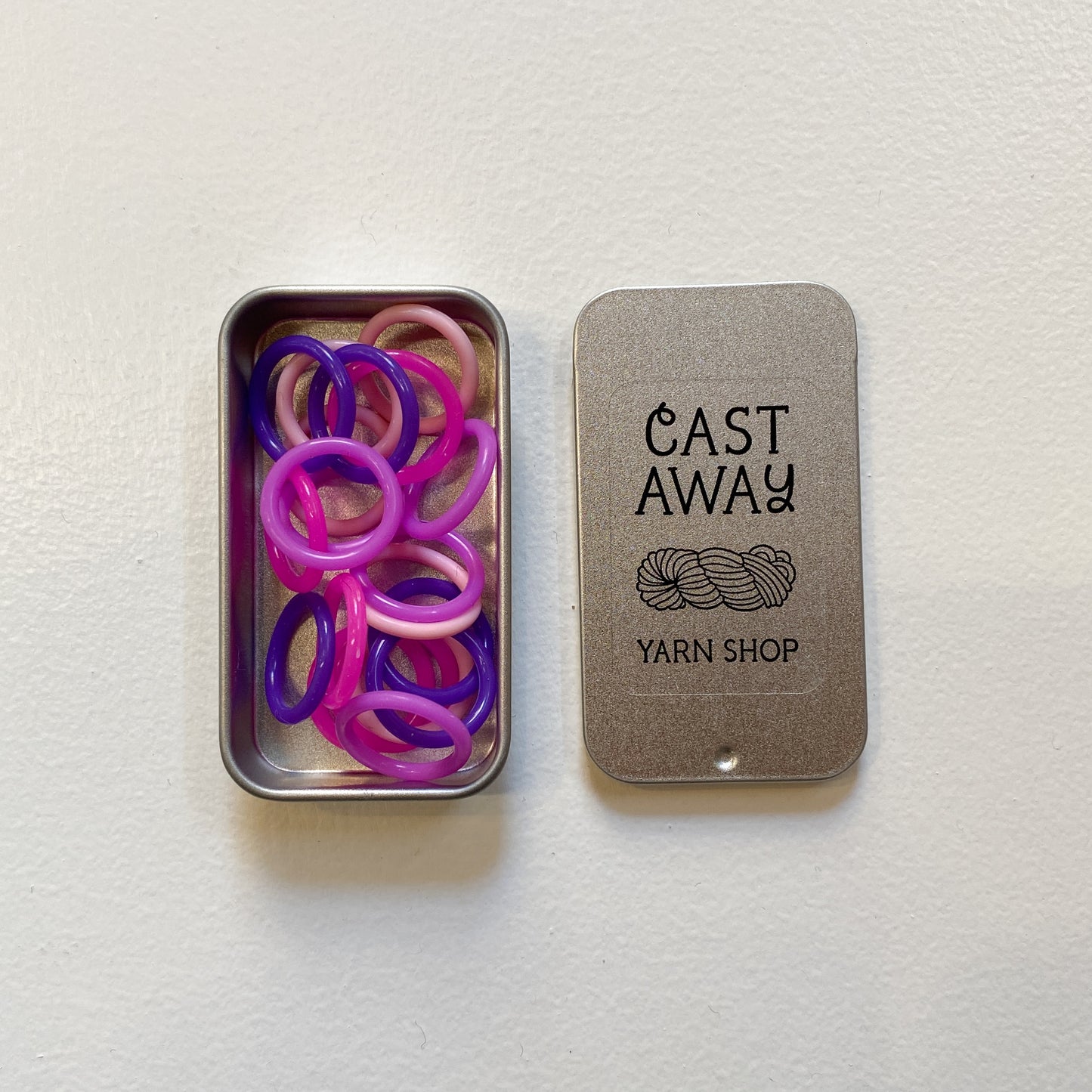 Fox & Pine Pink & Purple Silicone Stitch Markers