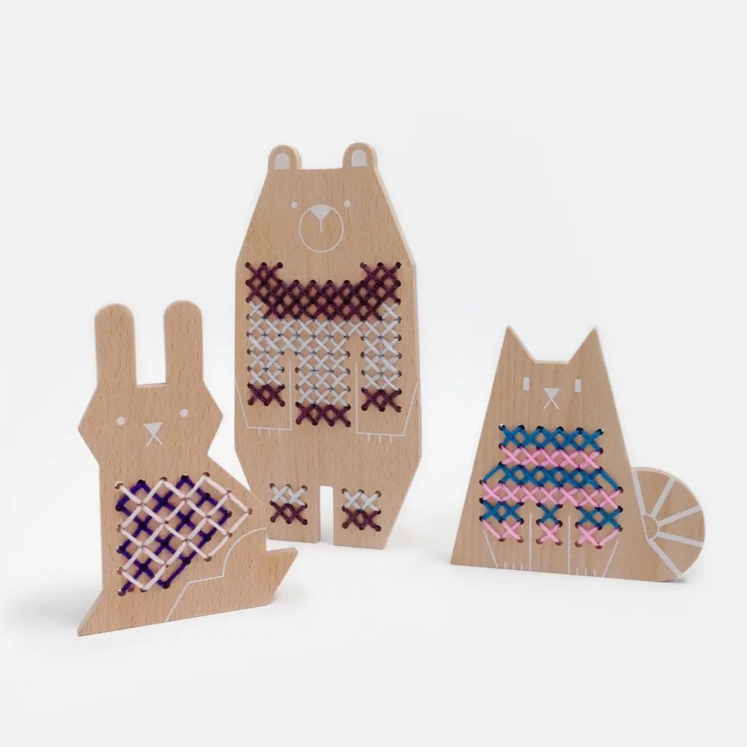 Moon Picnic Cross Stitch Friends- Cat