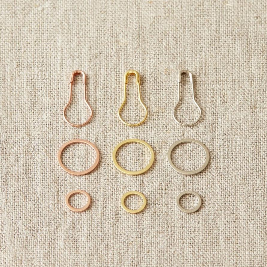 Cocoknits Assorted Precious Metal Stitch Markers