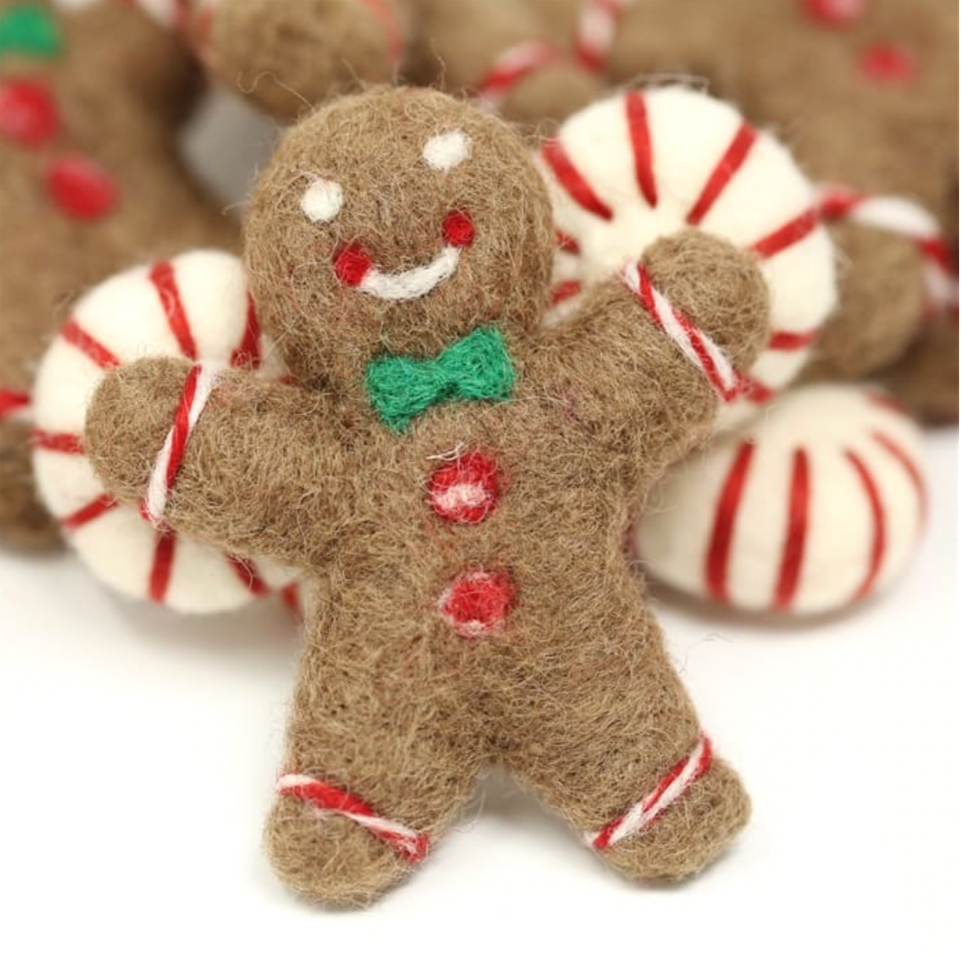 Felt Gingerbread Toy