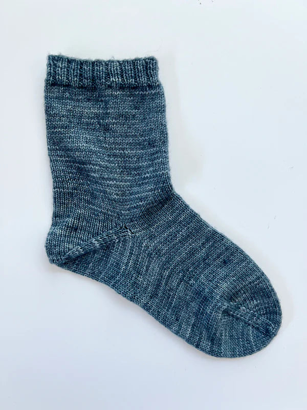 Base Doodle Top-Down Socks - Fingering - Physical Pattern