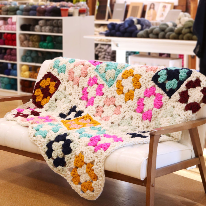 Granny Square Blanket No. 2 Pattern