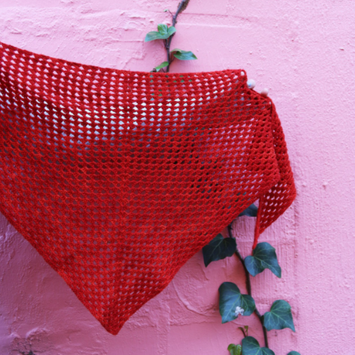 Half Granny Square Shawl Pattern