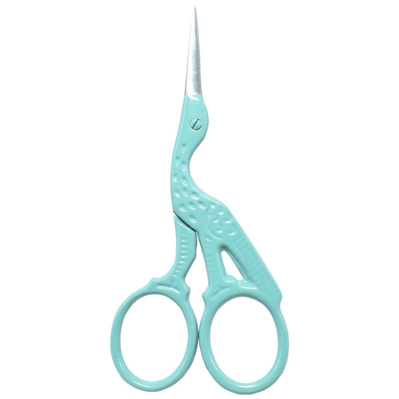 Colorful Stork Scissors