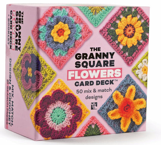 The Granny Square Flowers Card Deck: 50 Mix and Match Designs