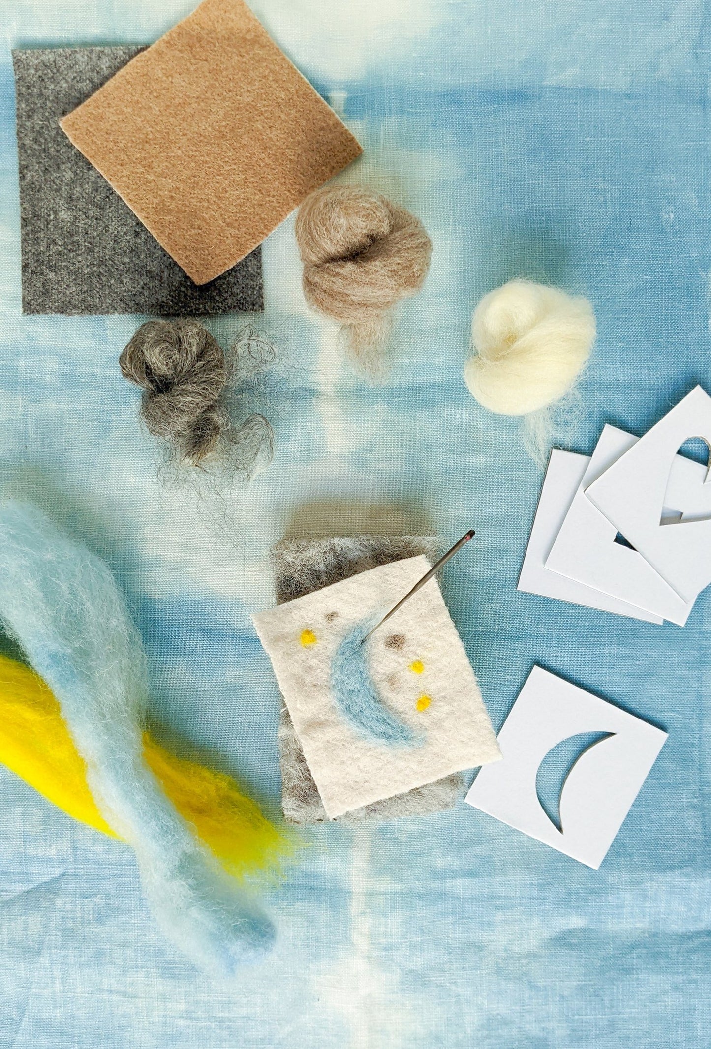 We Gather Needle Felt Mending Kit