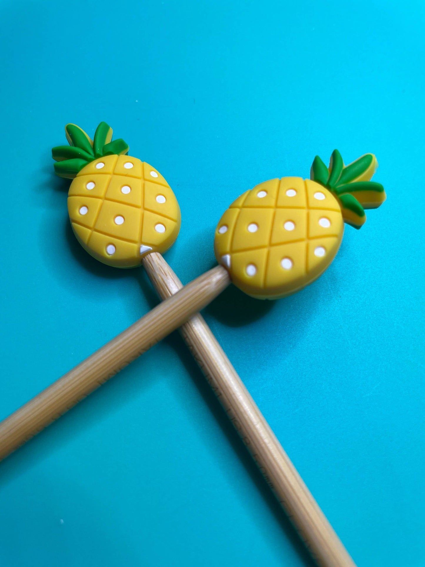 Pineapple Knitting Needle Point Protectors