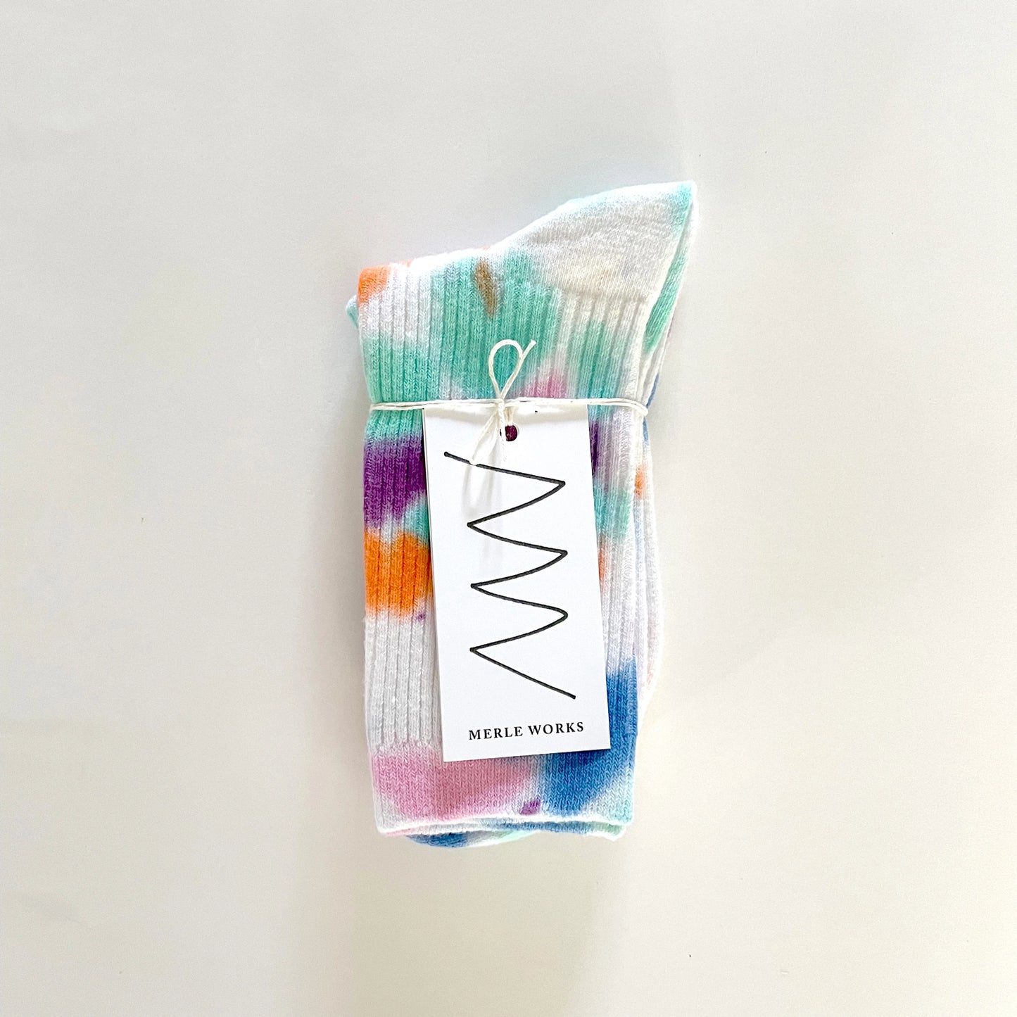 Merle Works - Memphis Tie-dye Dressy Socks