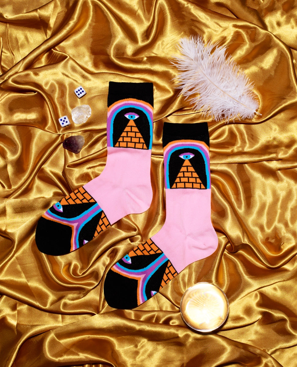Yellow Owl Workshop - Women's - Pyramid Crew Socks