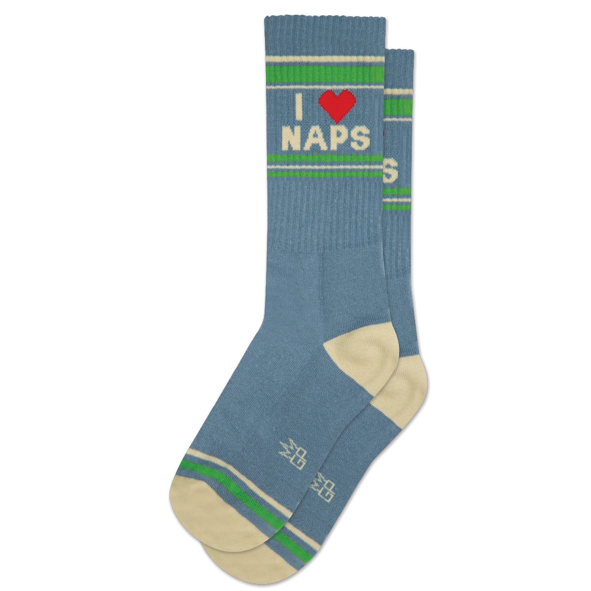 Gumball Poodle - I ❤️ Naps Gym Crew Socks